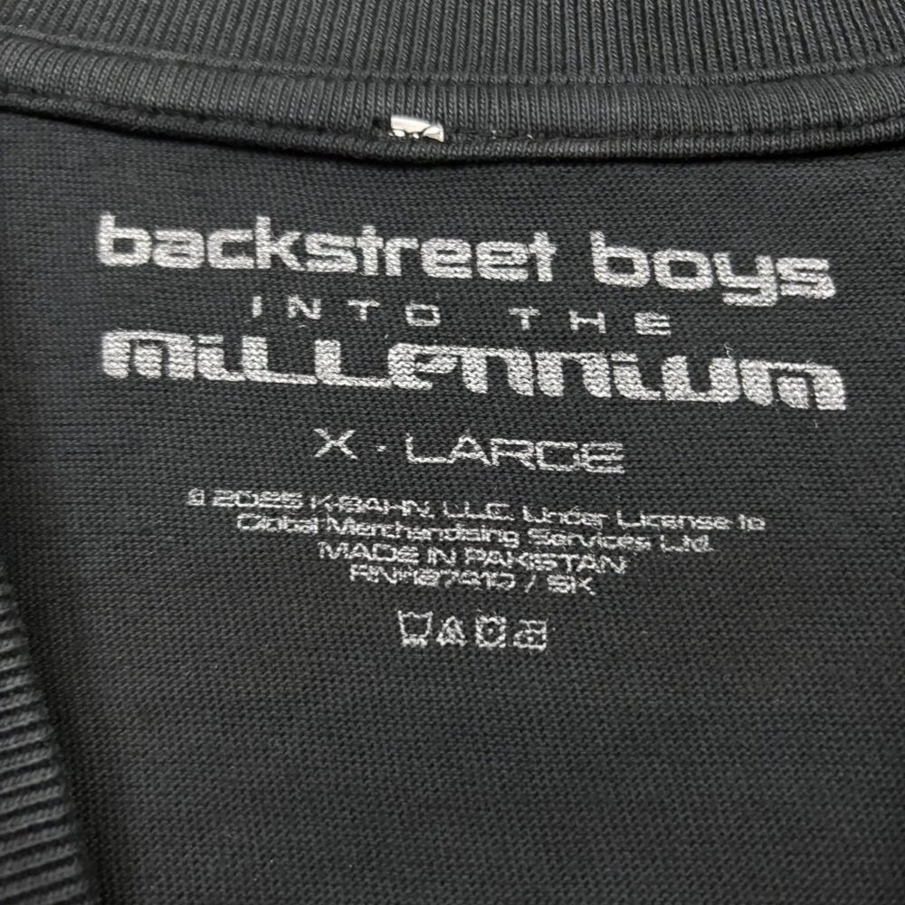 Backstreet Boys Into the Millennium Oversized T-Shirt Size Extra Large - Picture 4 of 4